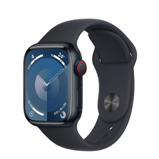 Apple Watch Series 9 GPS 45mm Aluminium Mitternacht Sportarmband Mitternacht S/M Apple Watch Series 9 GPS 45mm Aluminium Mitternacht Sportarmband Mitternacht S/M