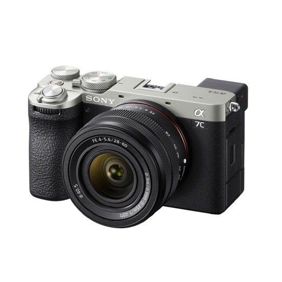 Sony Alpha 7C II Kit 28-60 mm 33 Megapixel Full HD NFC Silber Sony Alpha 7C II Kit 28-60 mm 33 Megapixel Full HD NFC Silber
