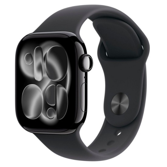 Apple Watch Series 11 5G 46mm Aluminium Jet Black Sport Band Black S/M