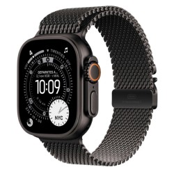 Apple Watch Ultra 3 Titanium Black Milanese Loop Black M GPS eSIM Titan Armband OLED Display Apple Watch Ultra 3 Titanium Black Milanese Loop Black M GPS eSIM Titan Armband OLED Display