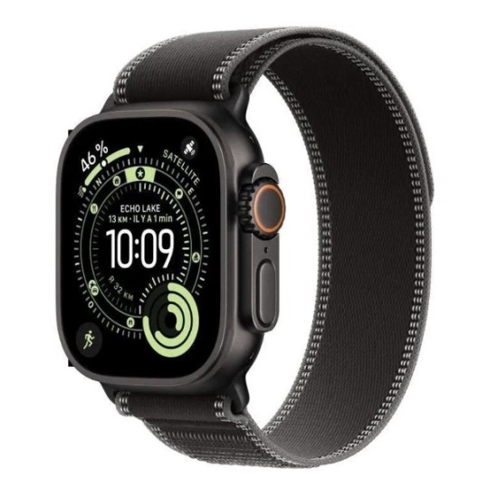 Apple Watch Ultra 3 Titanium Black Trail Loop Black M/L 5G GPS eSIM Unisex iOS kompatibel Apple Watch Ultra 3 Titanium Black Trail Loop Black M/L 5G GPS eSIM Unisex iOS kompatibel