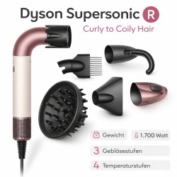 Dyson Supersonic R curly to coily hair Ceramic pink/Roségold Dyson Supersonic R curly to coily hair Ceramic pink/Roségold