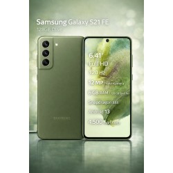 Samsung Galaxy S21 FE 128GB Olive 6,41 Zoll Full HD 120 Hz 12 MP 8 GB RAM Samsung Galaxy S21 FE 128GB Olive 6,41 Zoll Full HD 120 Hz 12 MP 8 GB RAM