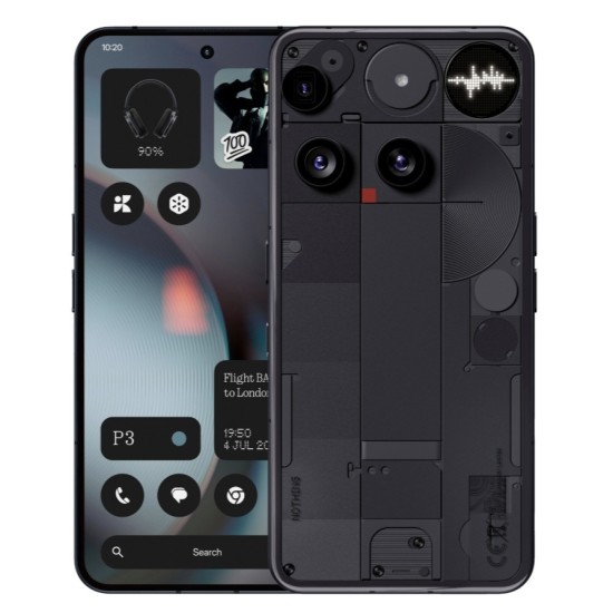 Nothing Phone (3) 12GB 256GB 6,67 Zoll Full HD 120 Hz 12 GB RAM Black Nothing Phone (3) 12GB 256GB 6,67 Zoll Full HD 120 Hz 12 GB RAM Black