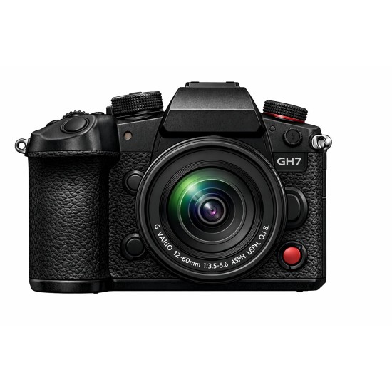 Panasonic Lumix DC-GH7 Kit 12-60 mm f3.5-5.6 für Profis Four Thirds 25,2 Megapixel Panasonic Lumix DC-GH7 Kit 12-60 mm f3.5-5.6 für Profis Four Thirds 25,2 Megapixel